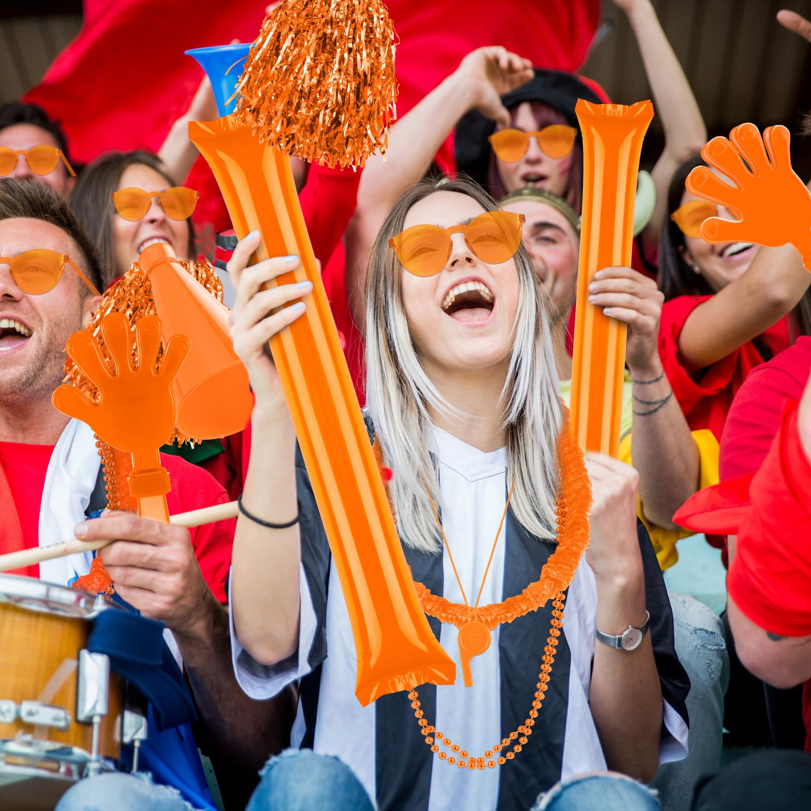 Soulchen Orange 180 Pcs Team Spirit Day Accessori per Eventi