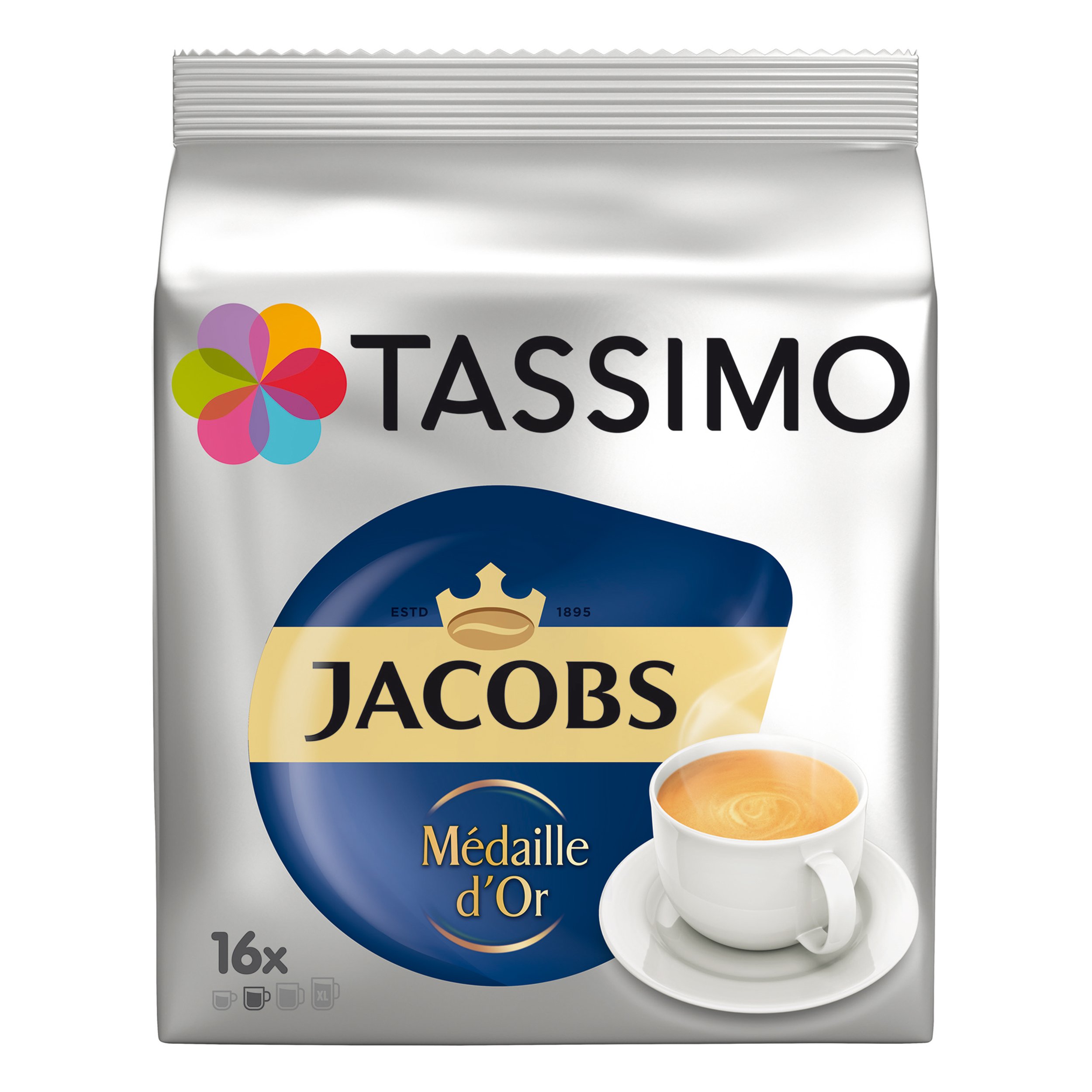 TASSIMO Medaille D'Or - Café (16 tazas)