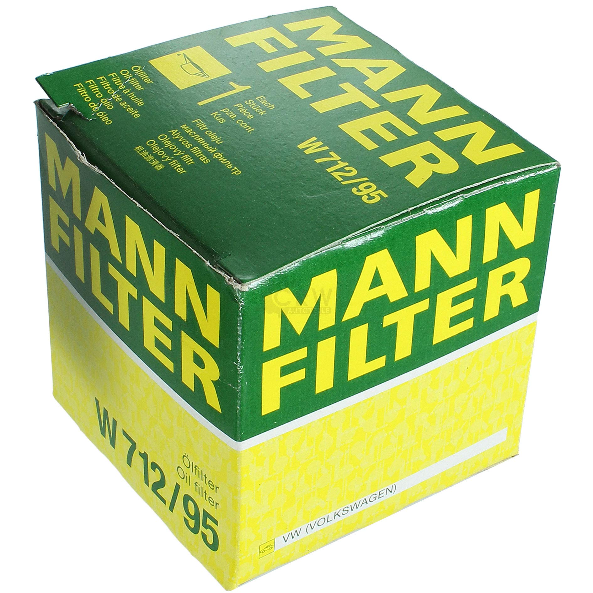 5L MANNOL 5W-30 Combi LL+MANN-FILTER VW UP 6R 6C 1.0