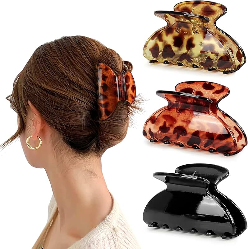 Amazon.co.uk shell hair clips