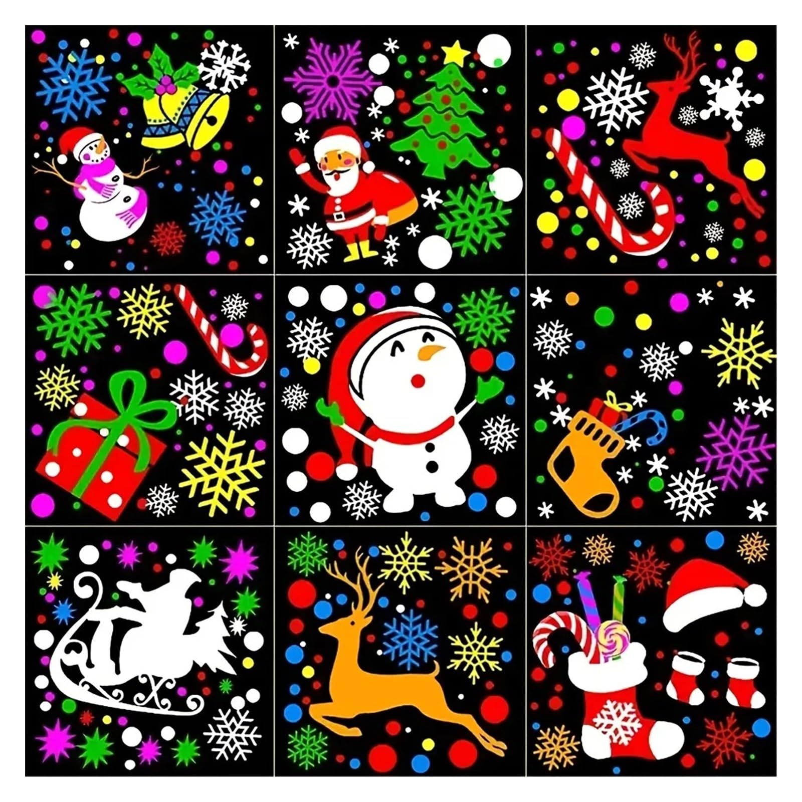 Projecteur Lumineux, projecteur holographique d'halloween, projecteur de fête de Noël en Flocon de Neige, lumières LED rotatives pour scène, éclairage de Jardin extérieur de Vacances du Père