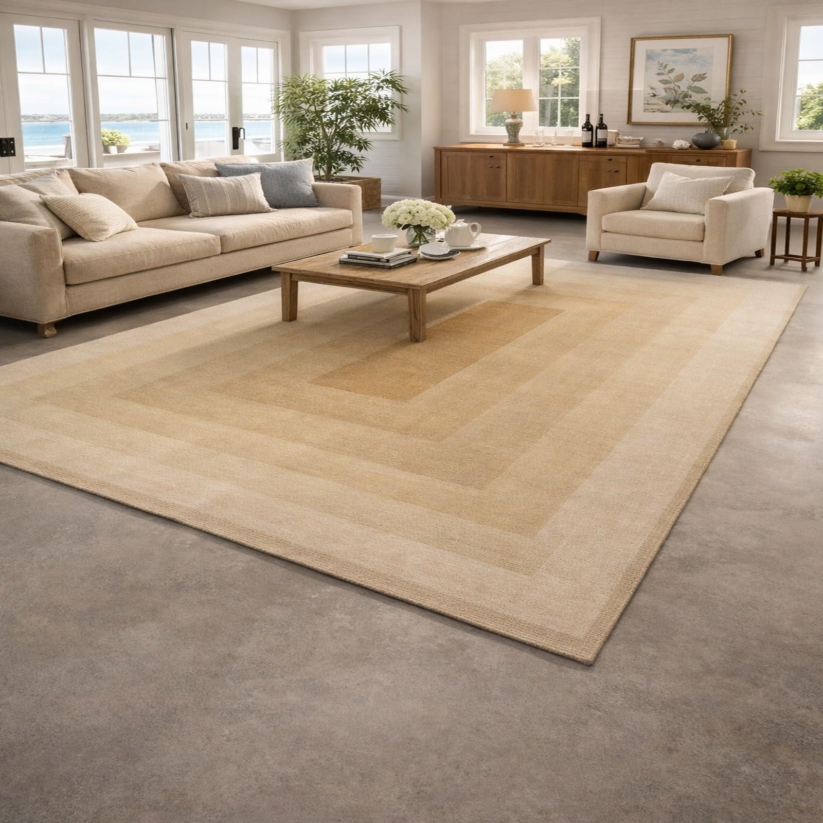 Alfombras lavables antideslizantes Rururug evitan resbalones en salones