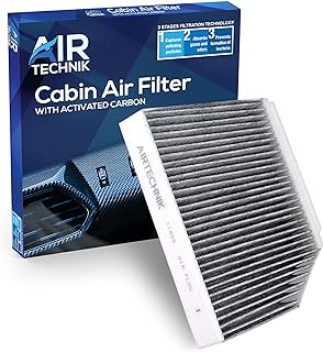 CF11855 Cabin Air Filter w/Activated Carbon | Fits Select Mercedes-Benz 2015-2023 C300, GLC300, GLC43 AMG, GLE350, GLE450, GLE53 AMG, E300, E450, E350 - CUK26023 / 205 835 0147