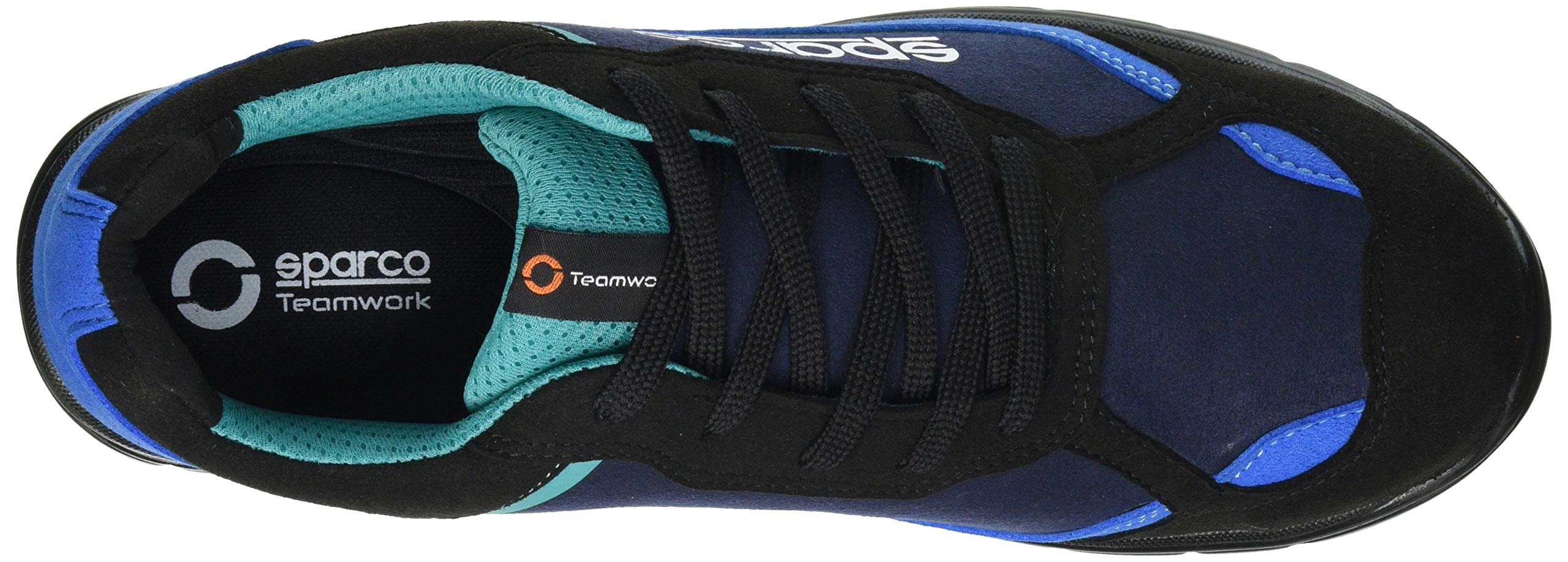 Sparco - Nitro ESD S3L SR FO - buty ochronne unisex do biegania - wodoodporne buty robocze - nosek ochronny z materiału kompozytowego - antypoślizgowa podeszwa - oddychające, nero e grigio, 42 EU