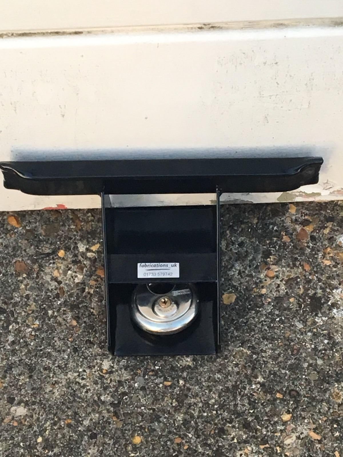 Garage Door Lock Defender High Security System Black
