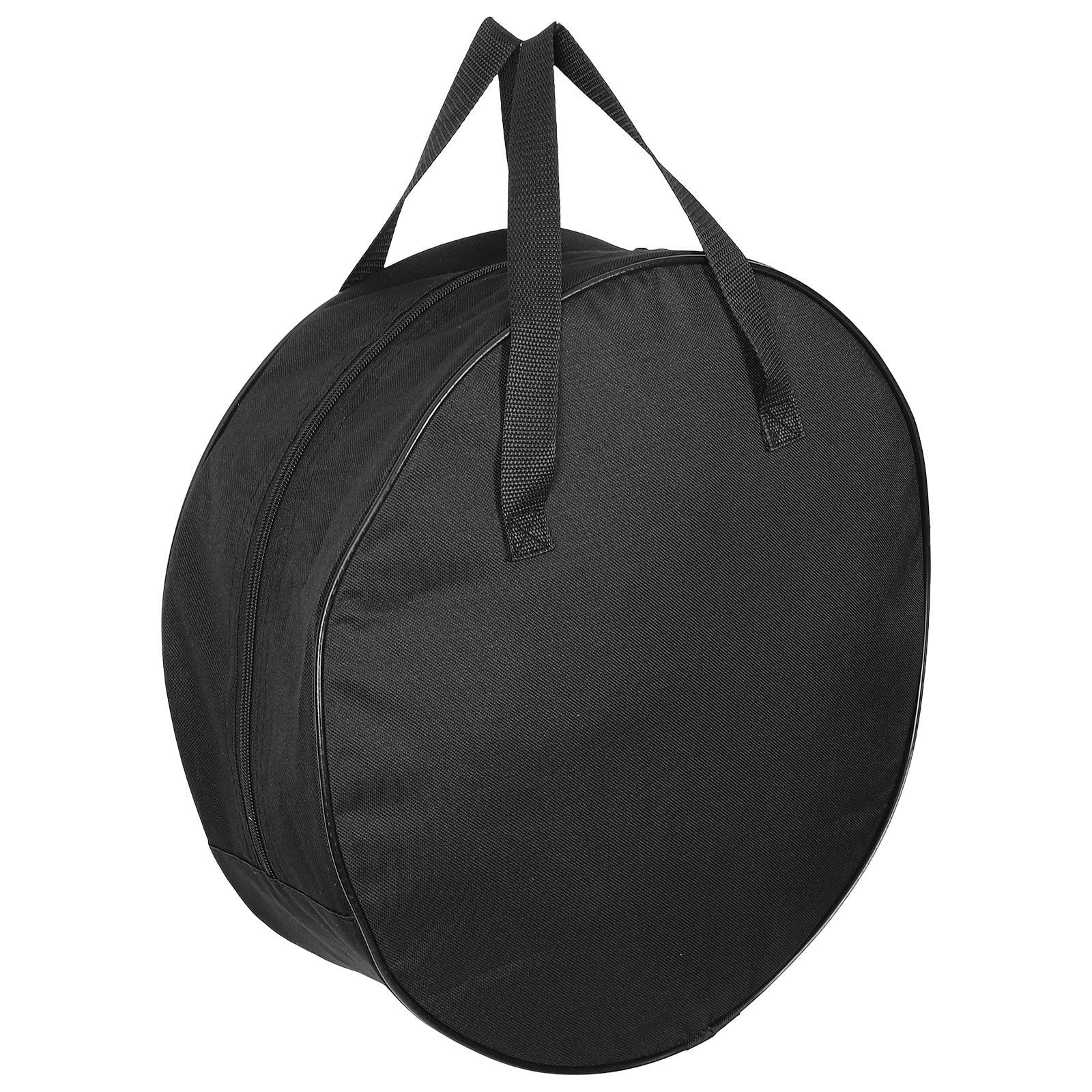 Bolsa organizadora de cables Oxford negra con diseño practico para mangueras de jardin