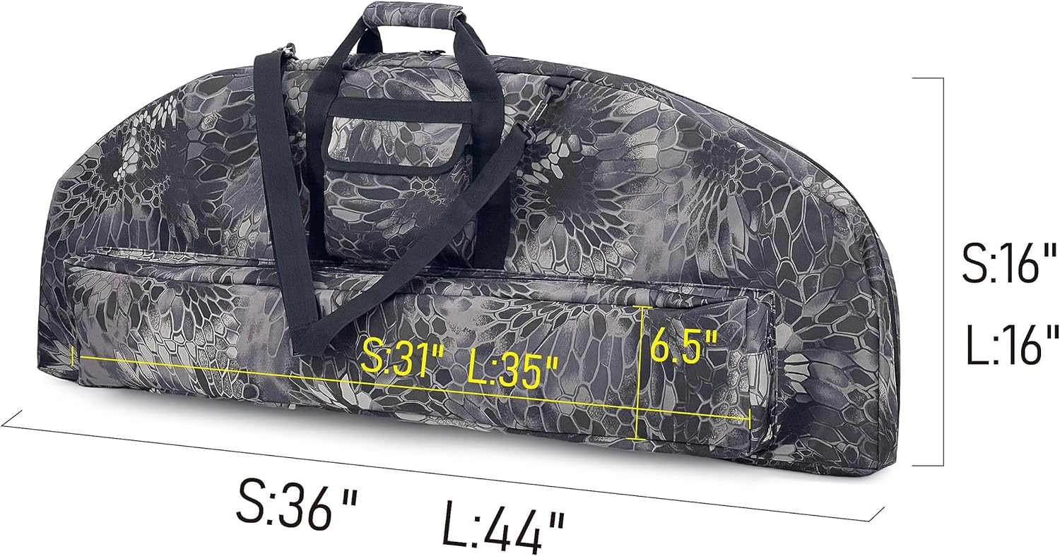 Gespann Soft Bow Case Padded Archery Bag Compound Bow Cases with Arrow Pocket