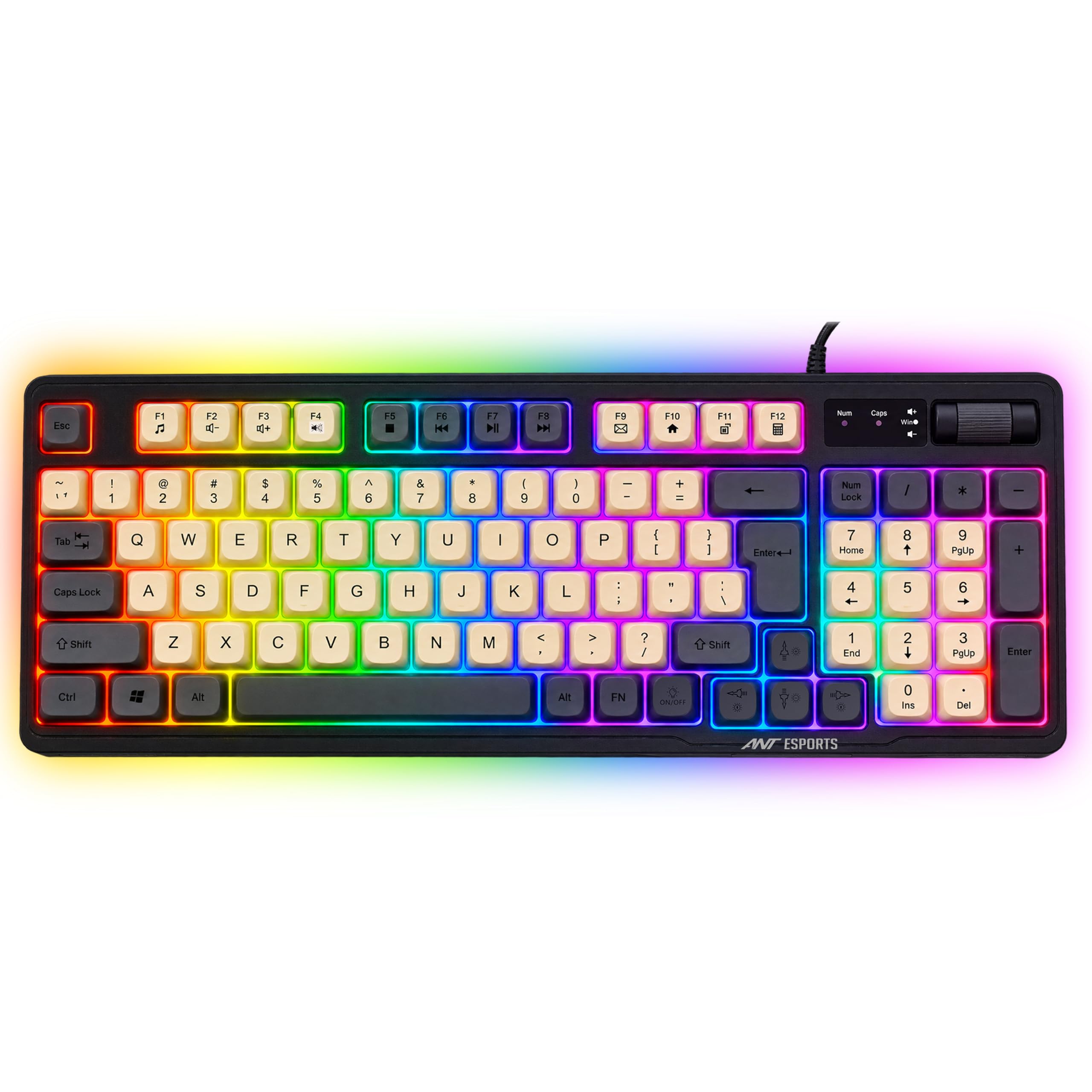 Ant Esports MK700 V2 TKL Keyboard - RGB & Waterproof -12 Ant Esports MK700 V2 TKL Keyboard - RGB & Waterproof -12