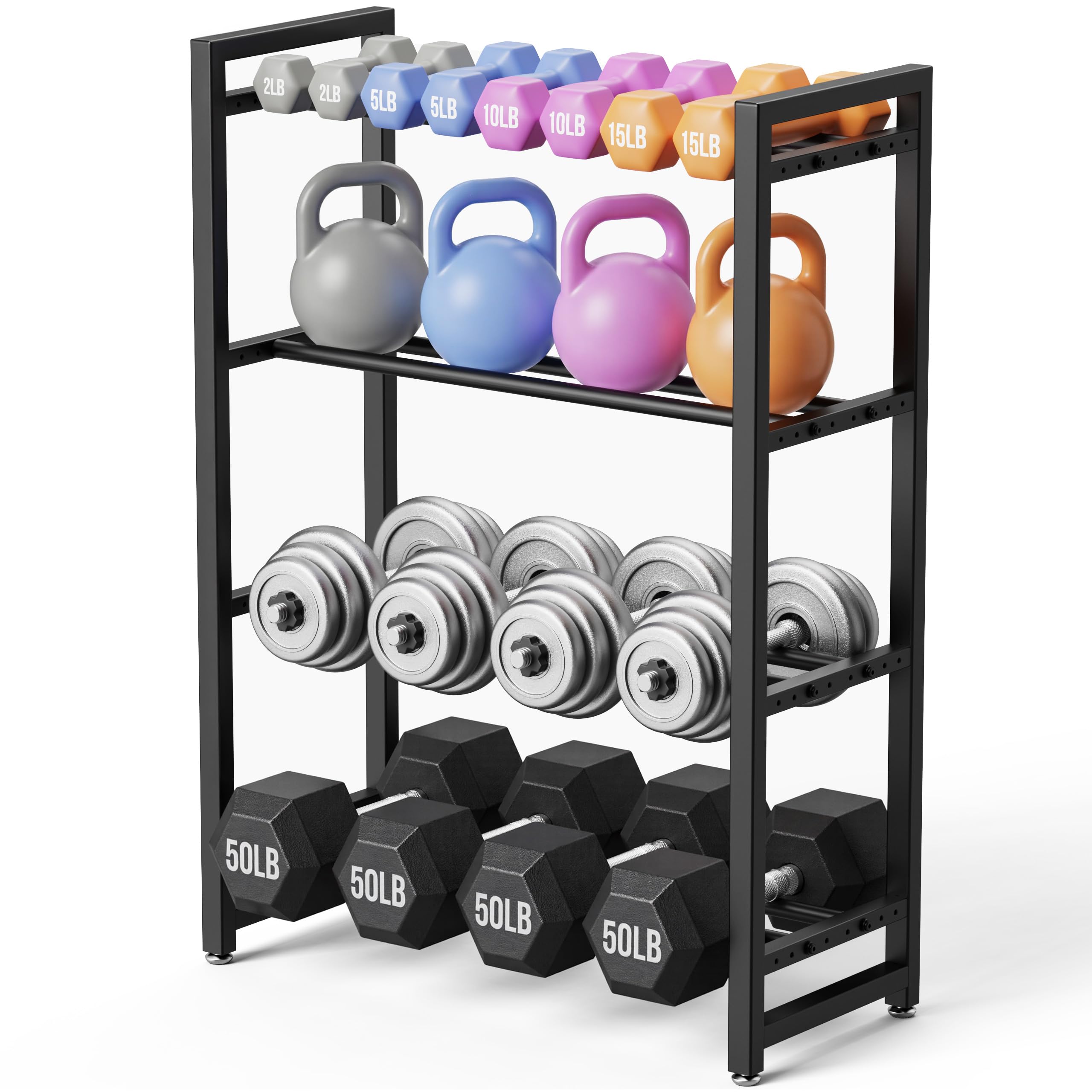 pickpiff 3-Tier Dumbbell Rack