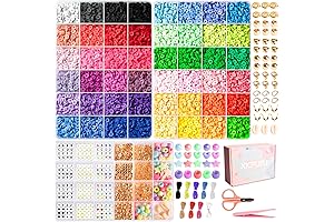 12000 Clay Beads: Your Ultimate Jewelry-Making Essential