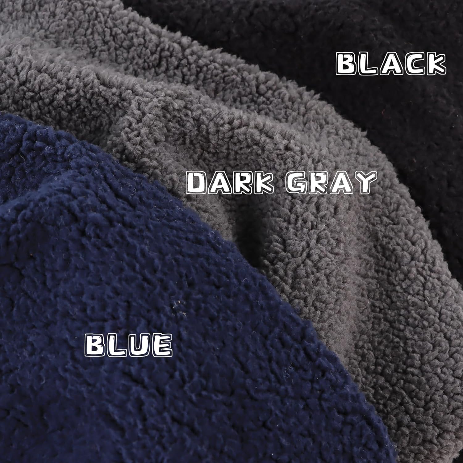 Zsedrut Fleece Warm Kids Scarf Thick Velvet Boys Girls Round Scarves Toddler Kids Winter Neck Warmer - Image 3