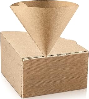 500 Count Coffee Filters Cone Coffee Paper Filters Unbleached Disposable Paper Coffee Filters for Pour Over Coffee Dripper...