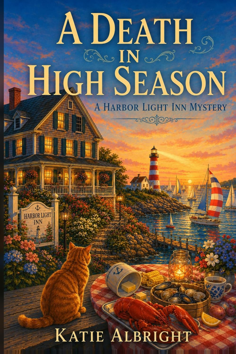 A Death in High Season: A Harbor Light Inn Cozy Mystery: 2 (The Harbor Light Inn Mysteries)