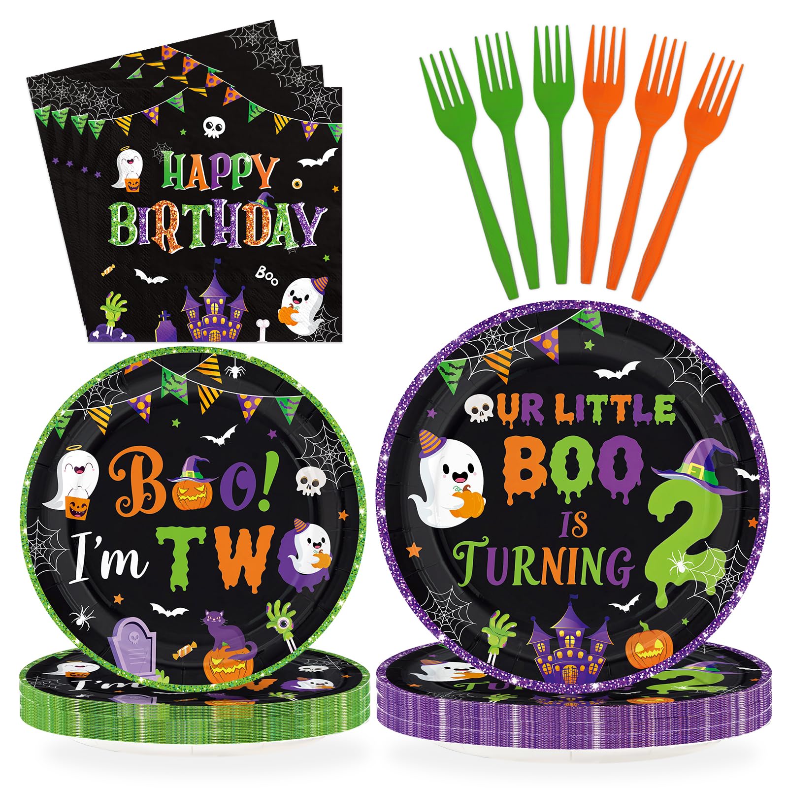 Banana Birthday Party Plates - 96 Pack -19
