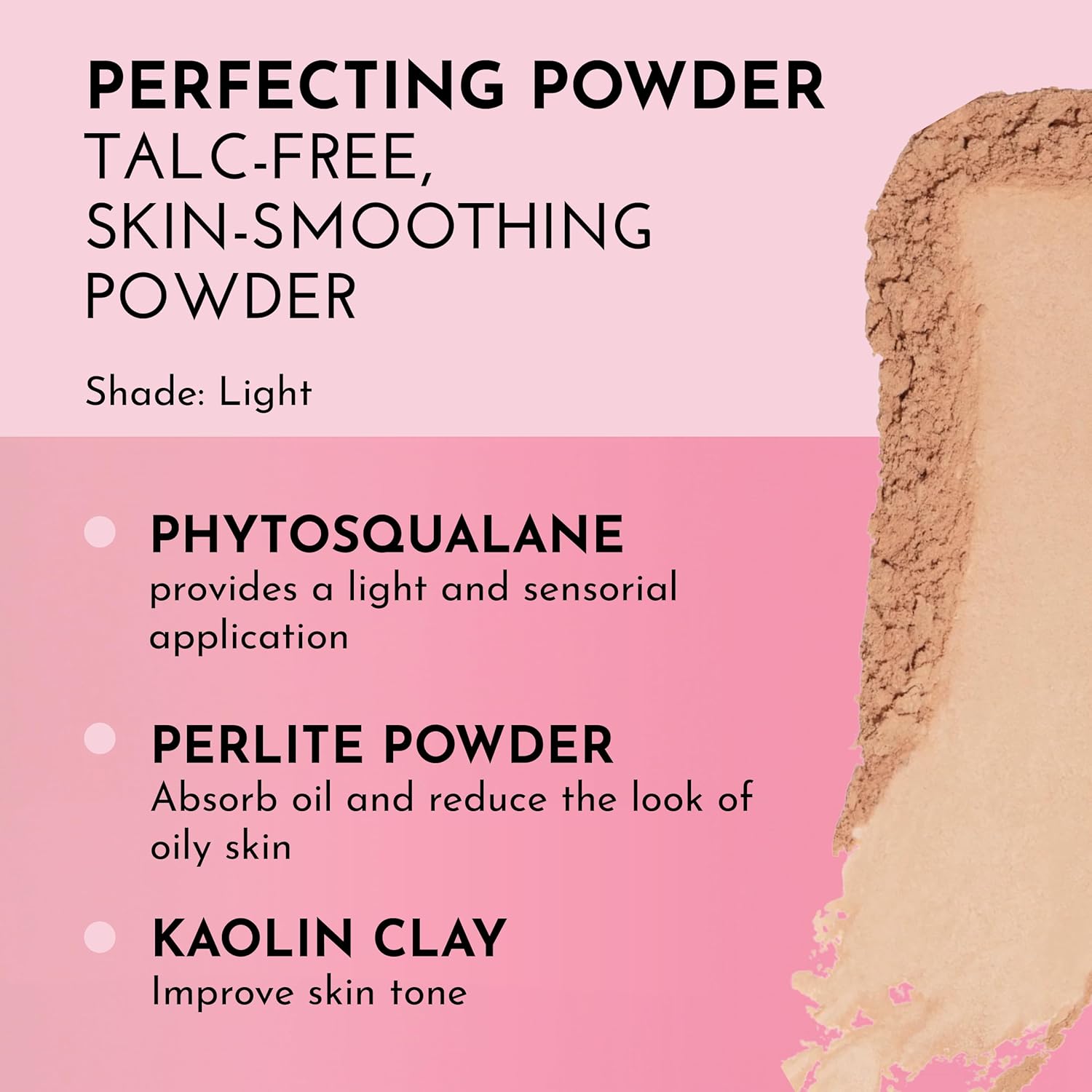 "LAWLESS Talc Free Skin Smoothing-Powder, Light, Tan, 0.32 oz / 9.1 g"