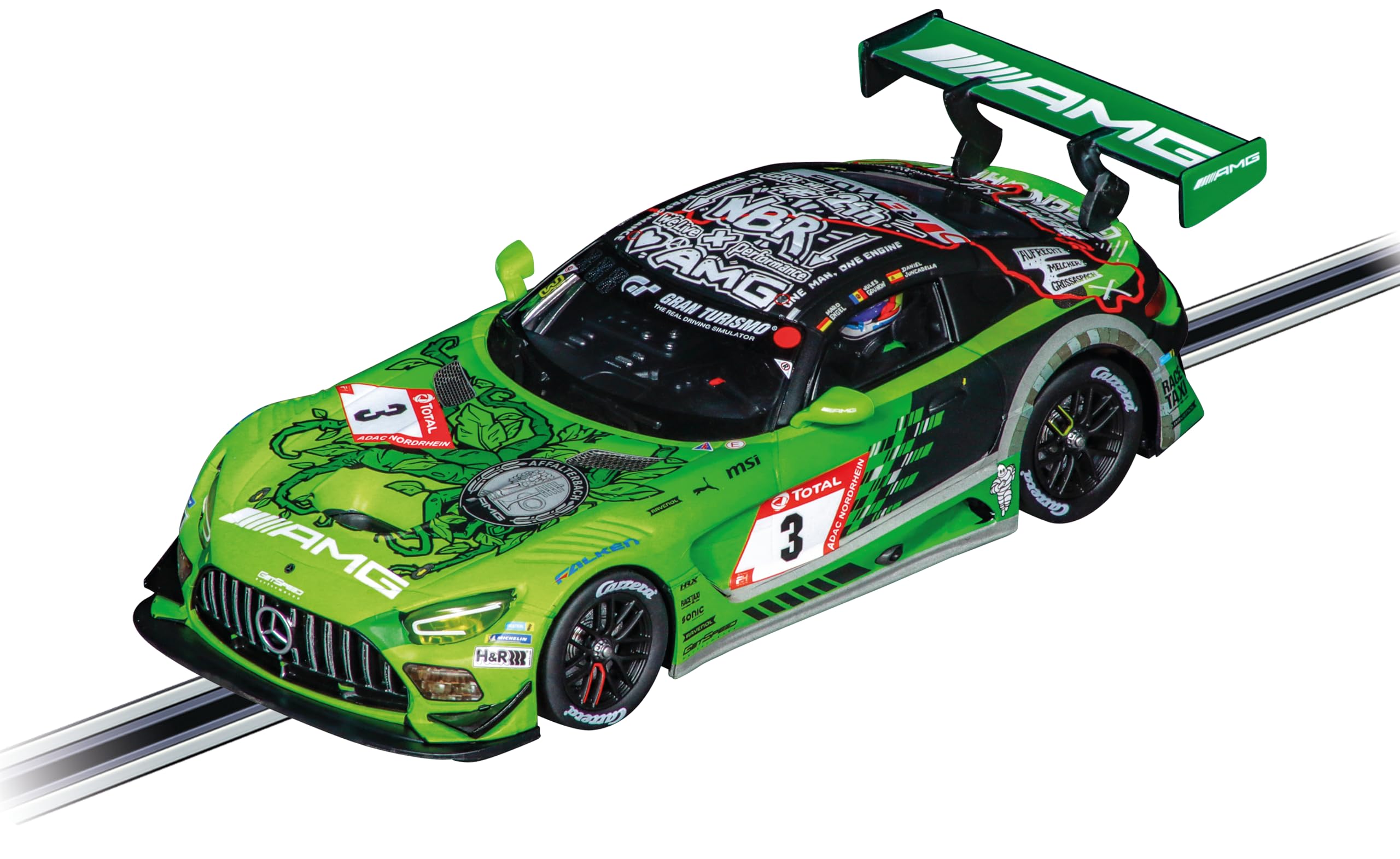 Carrera 32015 Mercedes-AMG GT3 Evo GetSpeed Performance, No.3, 24H Nürburgring 1:32 Scale Digital 132 Slot Car