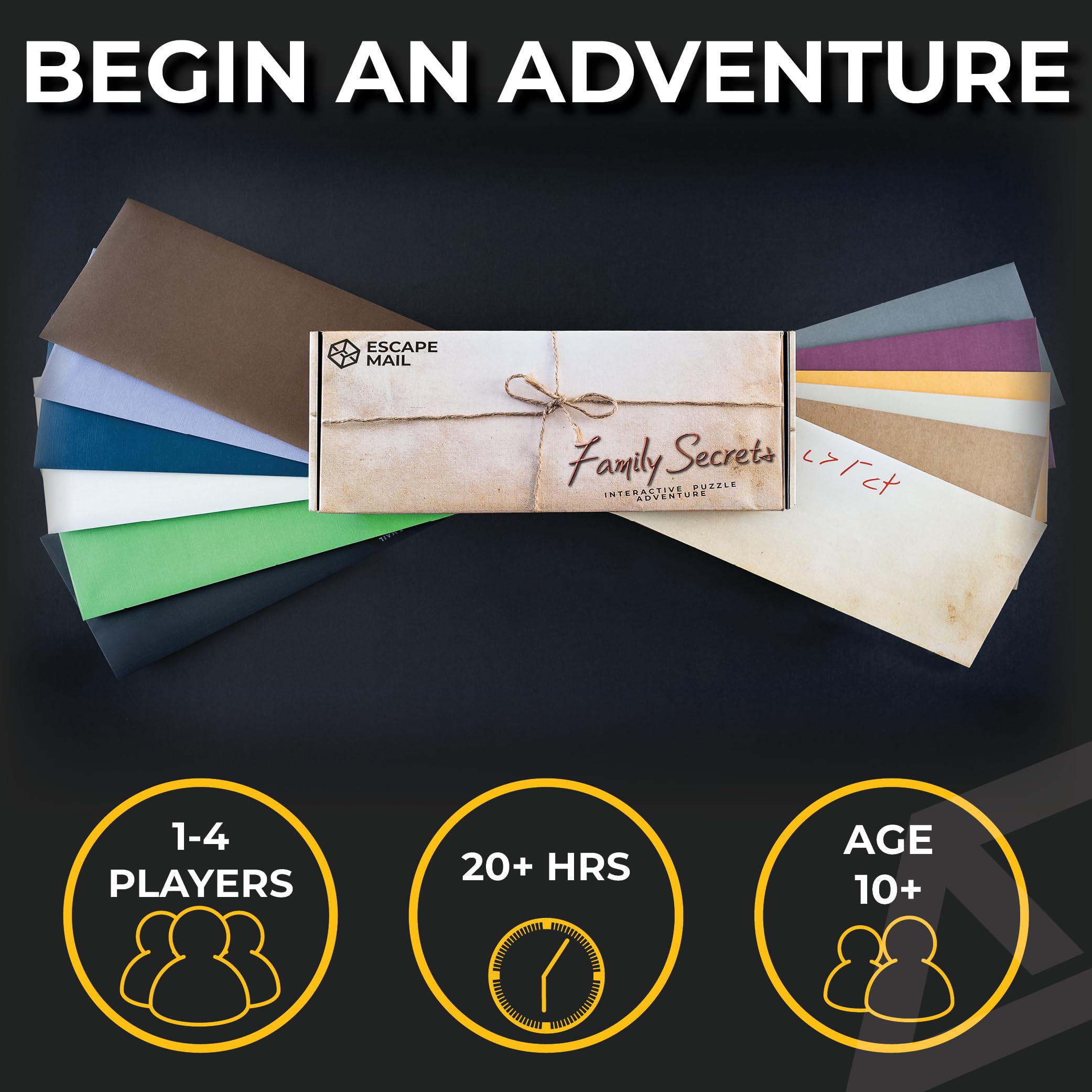 Escape Mail: Binge Bundle - Gripping Escape Room Game in an Envelope, Immersive Storyline The Family Will Love Or for Date Night, Age 10+ (Episodes 1-12) - Image 3