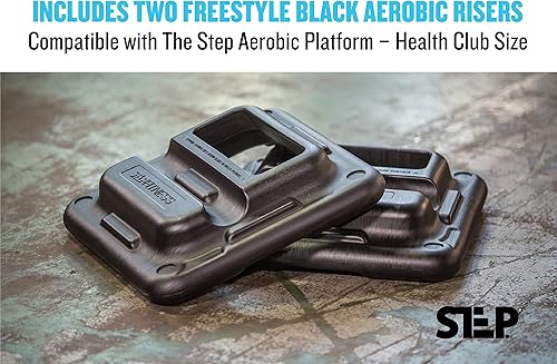 Miniatura 3 de The Step Freestyle Aerobic Risers - Tamaño del club de salud