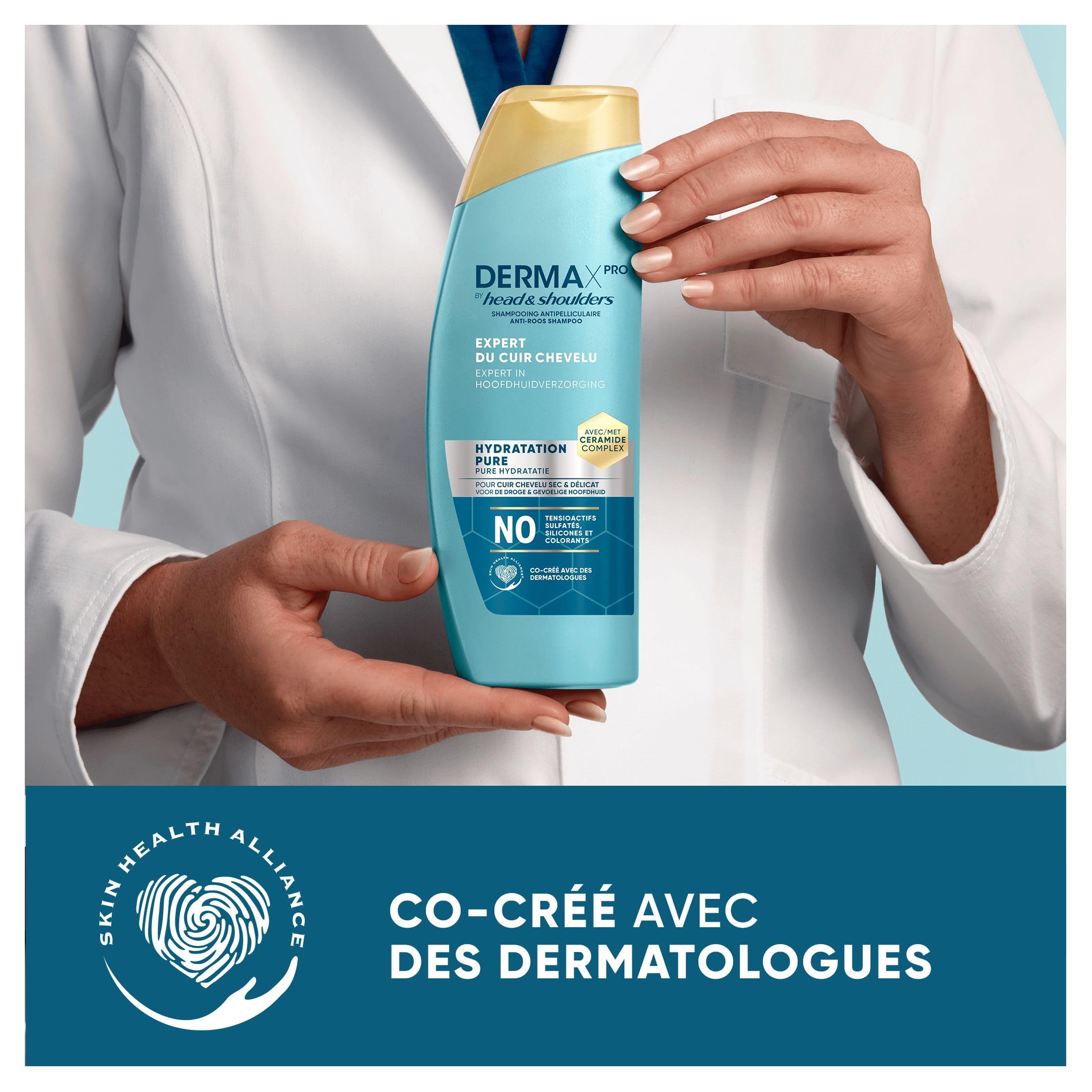 Head & Shoulders DermaXPro Shampooing Antipelliculaire 250ml Cuir Chevelu Sec