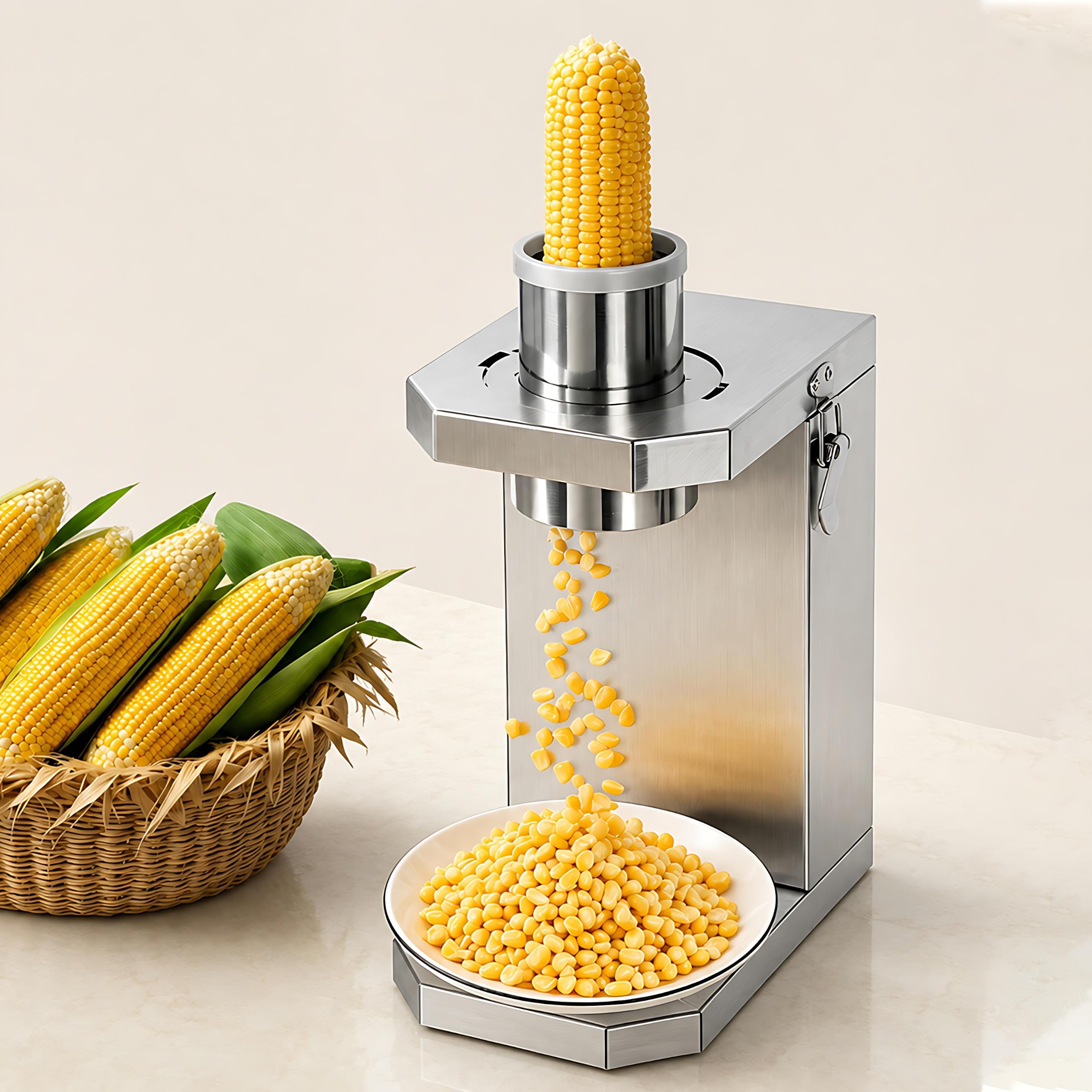 Pelatrice Automatica per Mais, Facile da Spostare e Conservare