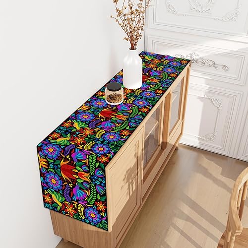 Miniatura 10 de Juego de 4 manteles individuales de lino para fiesta mexicana del Cinco de Mayo, decoración del Día de los Muertos, decoración y suministros para el