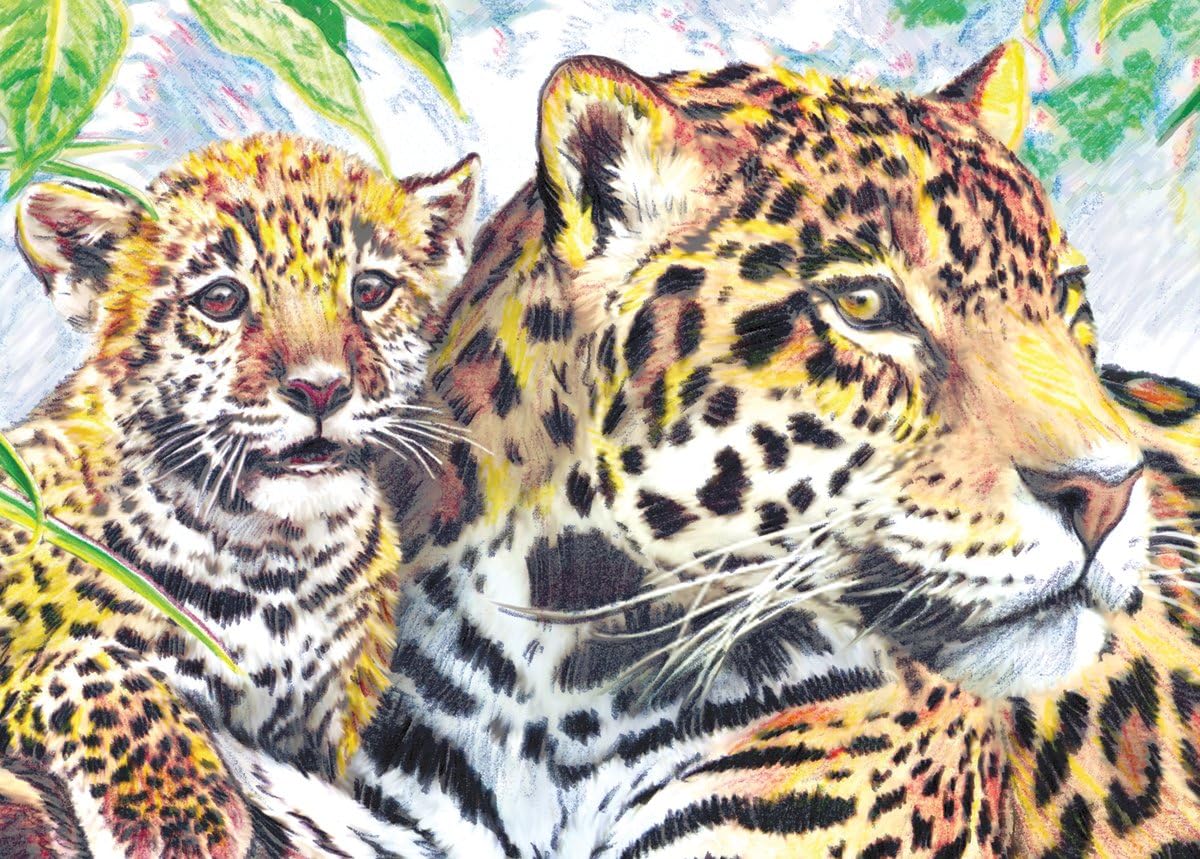 Royal & Langnickel Mini Colour Pencil By Number Kit: 5x7 Dinosaur Fun