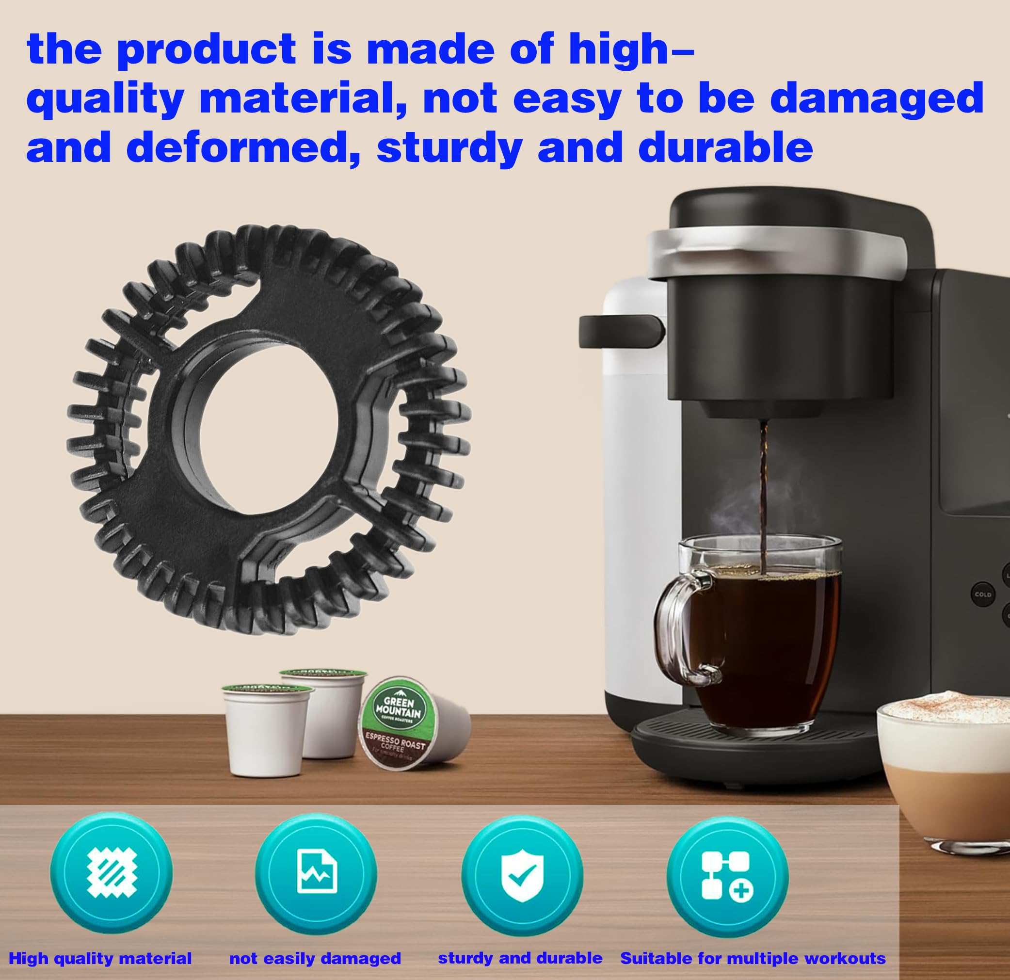 K-Café® Barista Bar Single Serve Coffee Maker And Frother - Foto 8