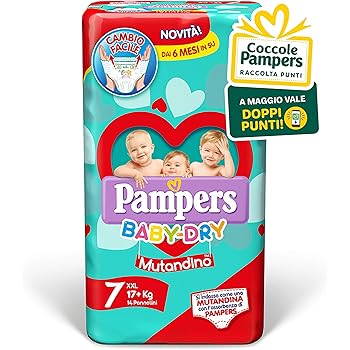 size 7 pampers nappy pants