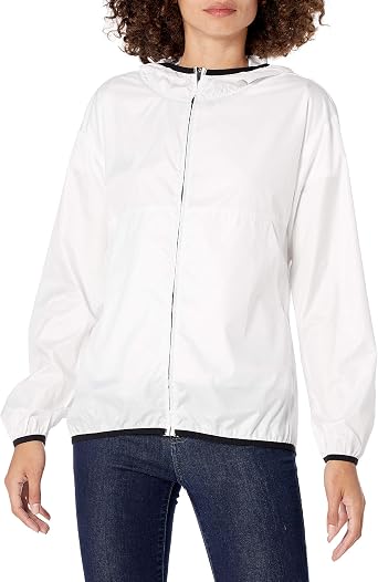 Amazon Essentials Womens Full-Zip Packable Windbreaker