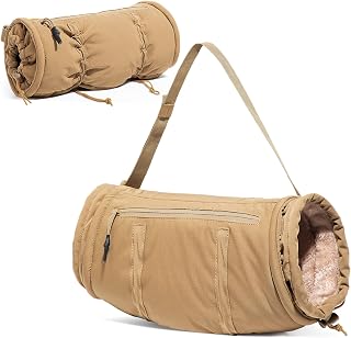 Smasrob Hand Warmer Pouch with Silent Material, Drawstring Tighteners and Adjustable Strap, Hand Muff for Hunting, Golf, Football Winter Outdoor Activities