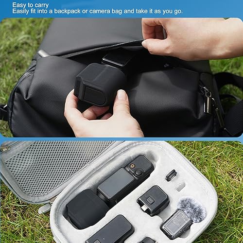 Miniatura 6 de Acouto Lente de silicona anti caída a prueba de polvo protector de lente de cámara con protector lavable y ligero de tamaño pequeño para OSMO 3