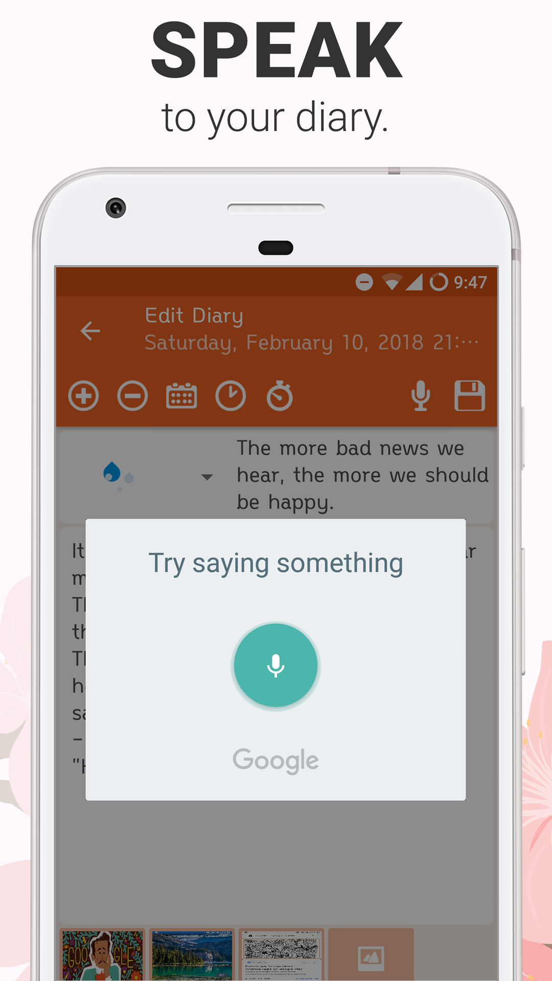 Diary - App on Amazon Appstore