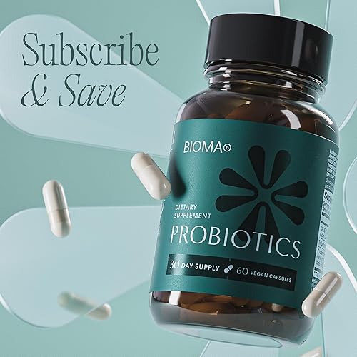 Miniatura 9 de BIOMA Probióticos - Probióticos para la salud digestiva - Apoyo intestinal para hombres y mujeres con xilooligosacáridos, tributirina y