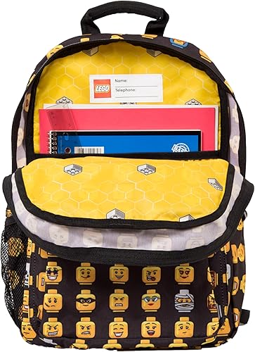 Miniatura 5 de LEGO Mochila clásica Heritage para niños, Minifigura, Mochila Heritage Classic