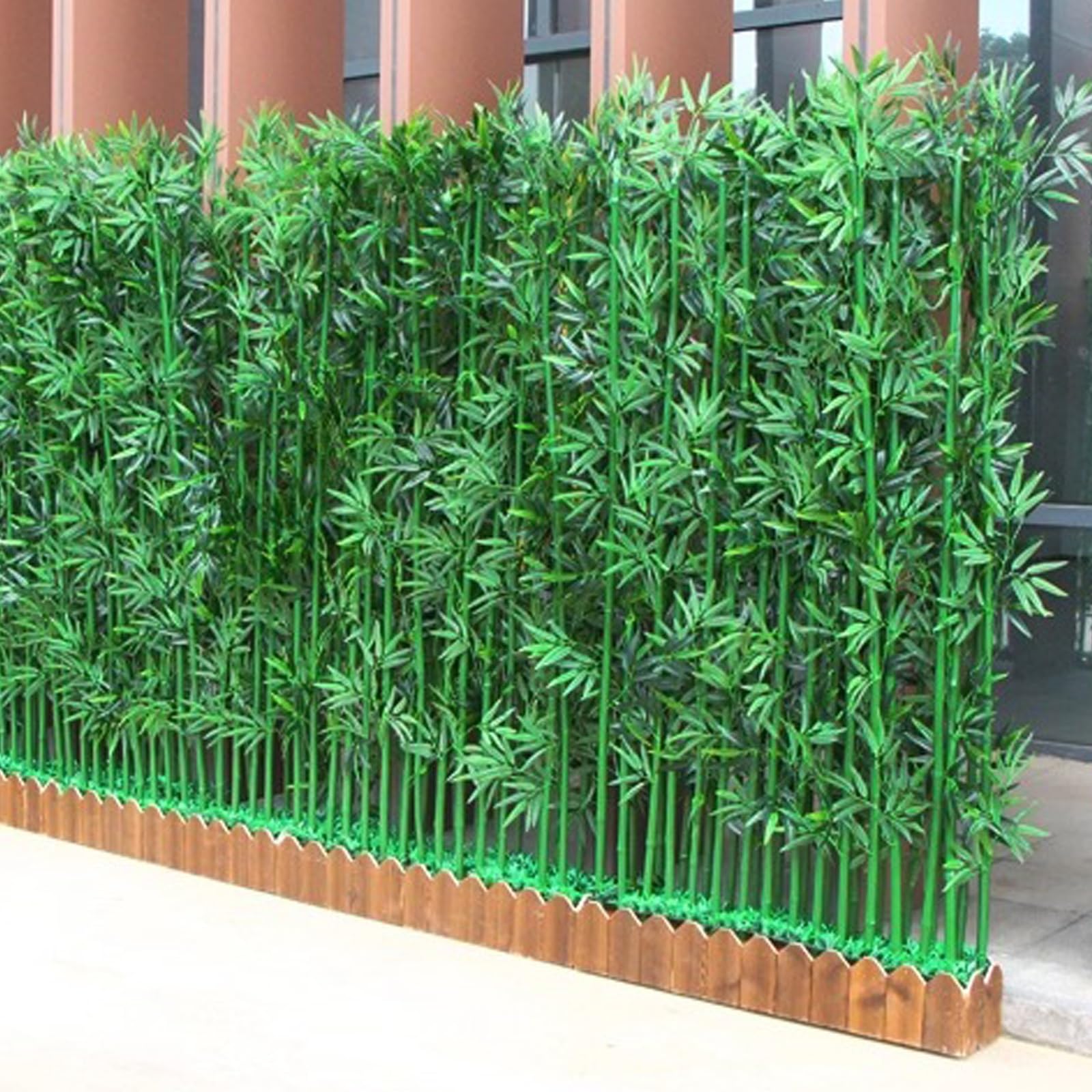 Bambou artificiel 1m80 pour cacher le vis-à-vis des voisins sur le jardin