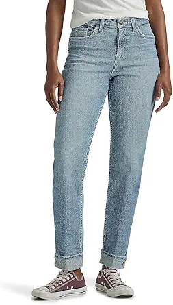 Lee Women's Mid Rise Boyfriend Jean
