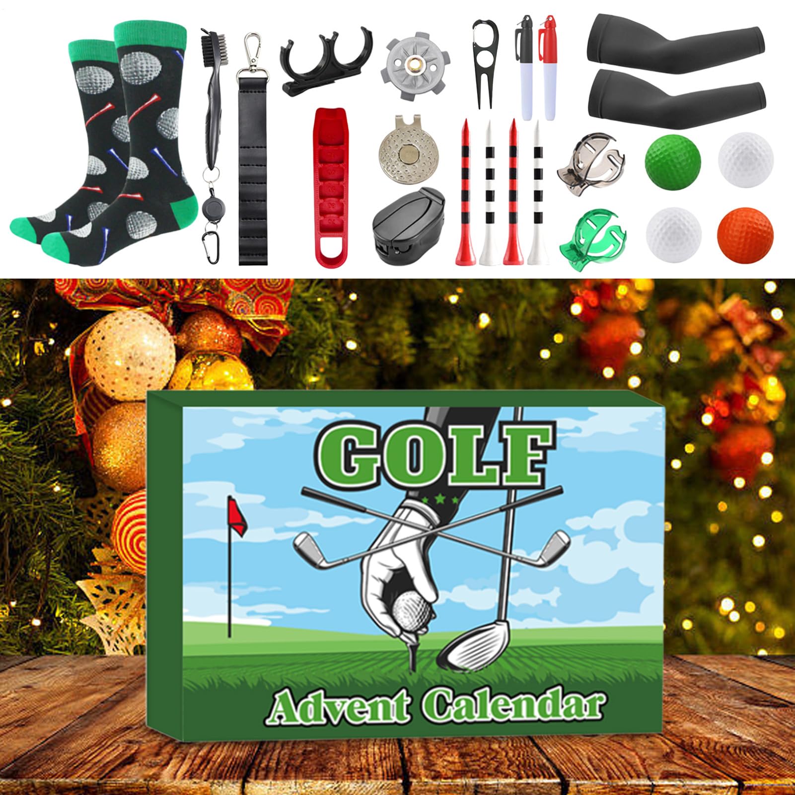 Adventskalender 2025 24-Tage Sammlerbälle & Tees