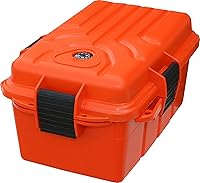 MTM Survivor Dry Box with O-Ring Seal - Water-Resistant Storage, Built-in Compass & Signaling Mirror for Outdoor Survival