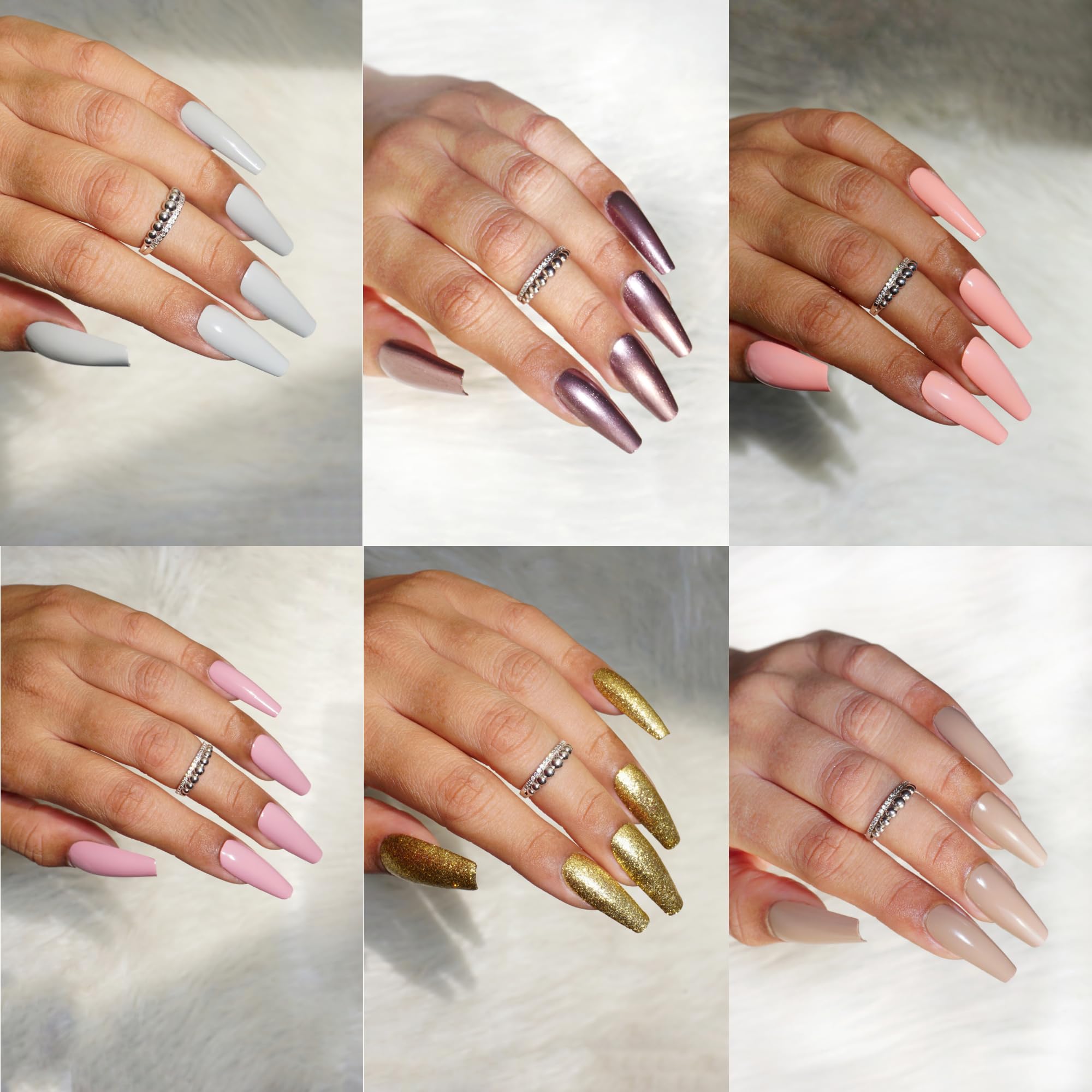 Nail Polish Set for Women | 12-Free, Vegan, Cruelty-Free, Quick Dry, Long Lasting, High Gloss, Chip Resistant | Nail Paint Combo Set for Women | Set of 9 The Aesthetic Palette-image-18