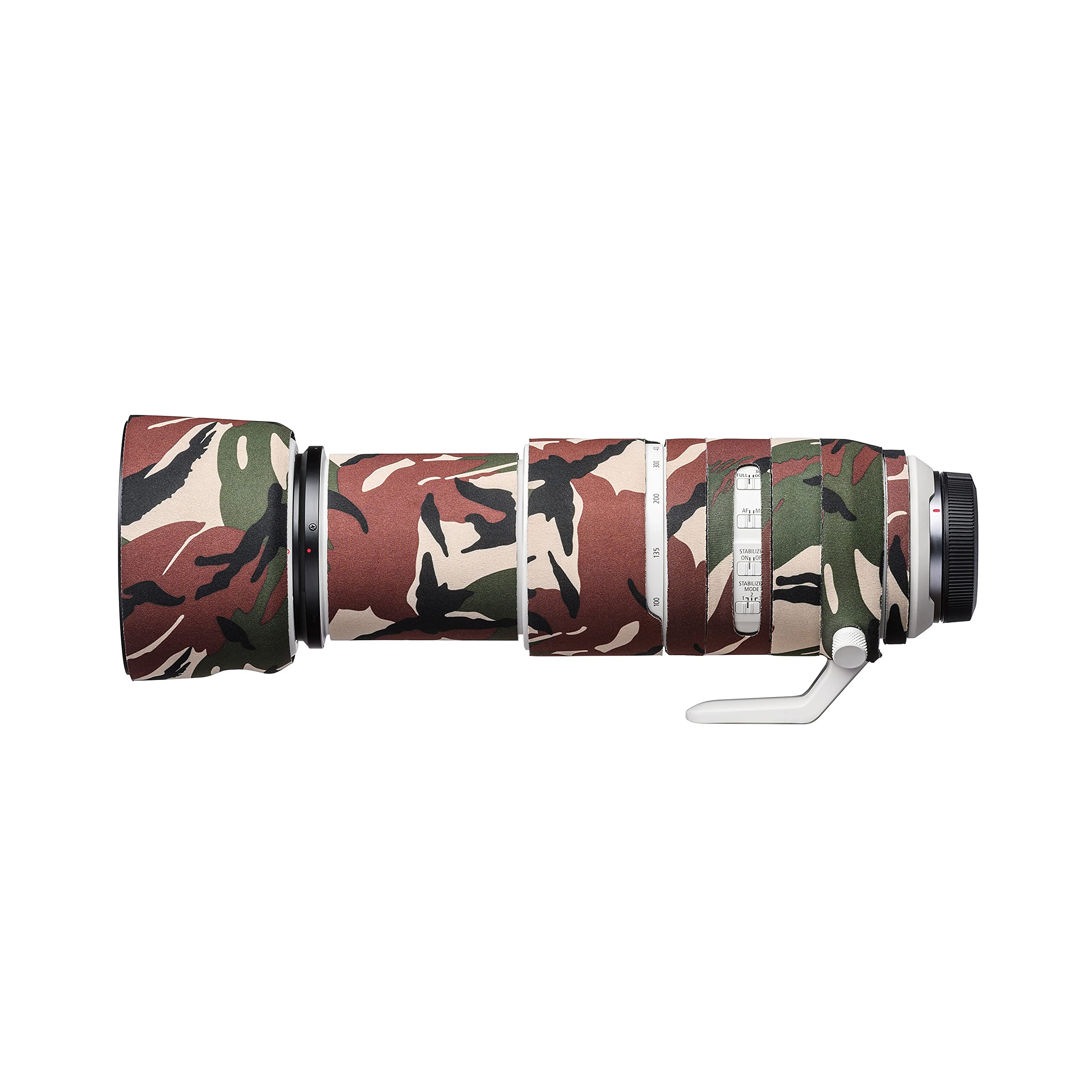 EasyCover Neoprene Lens Case For Canon RF 100-500mm F4.5-7.1L IS USM – Forest Camo, Scratch & Bump Protection