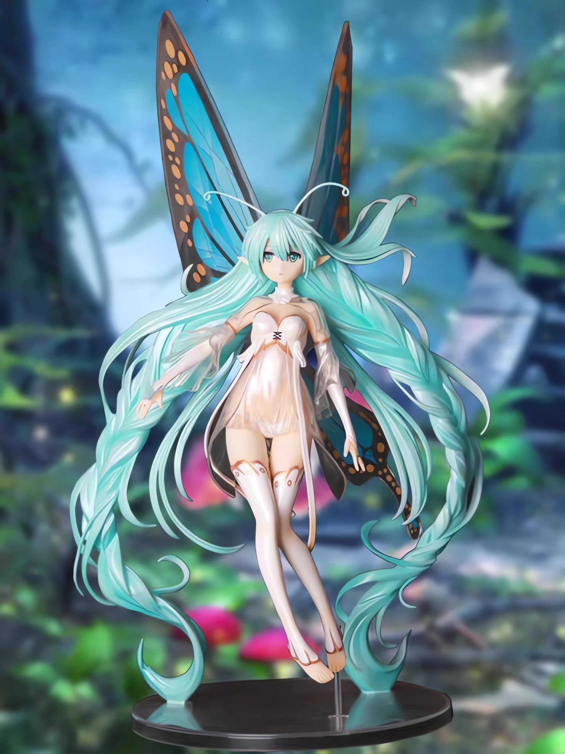 Amazon.co.jp: 初音 フィギュア 初音·蝶々姫Ver. 1/4スケール PVS&ABS 