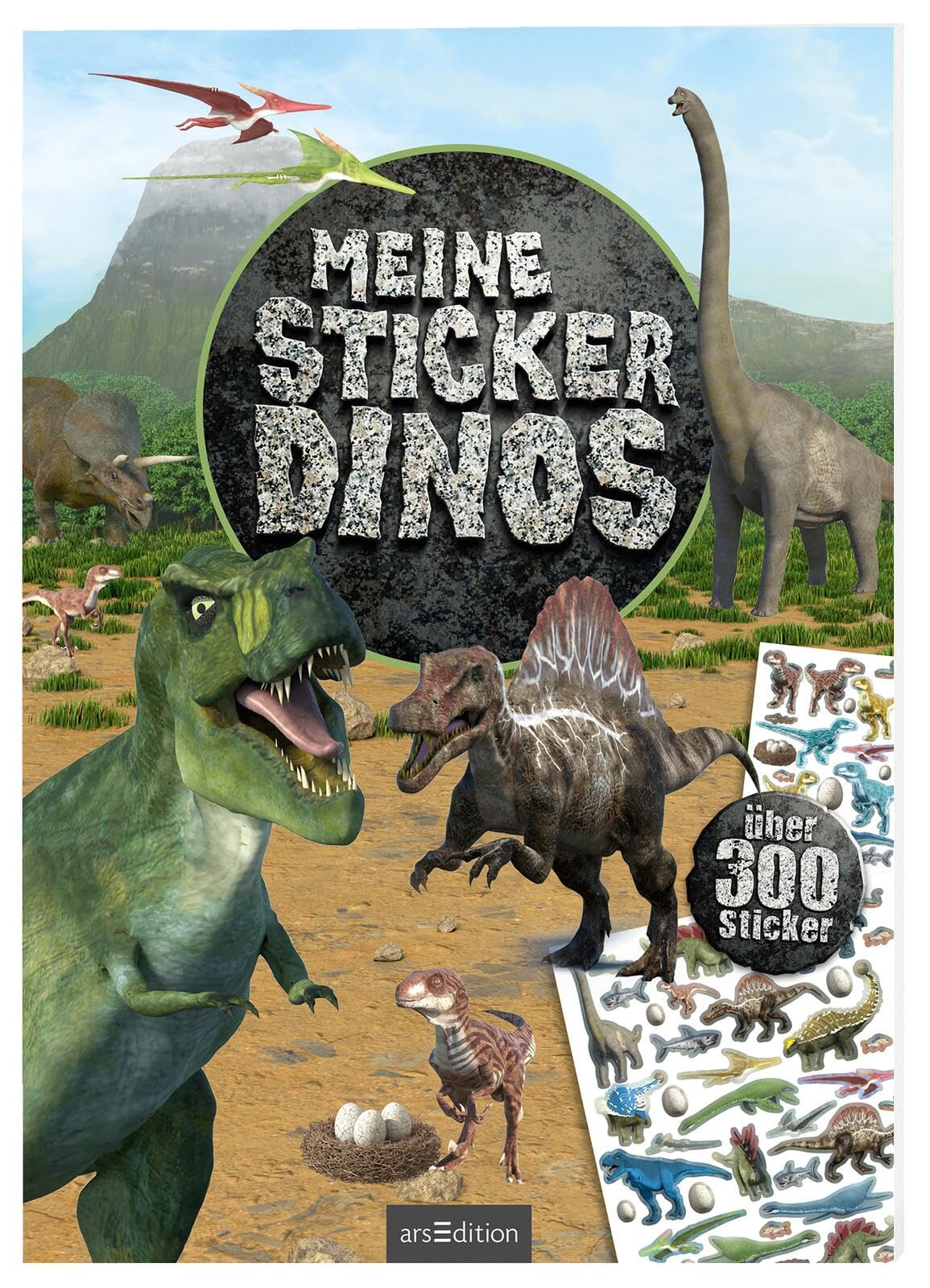Meine Sticker-Dinos: Mit über 300 Stickern