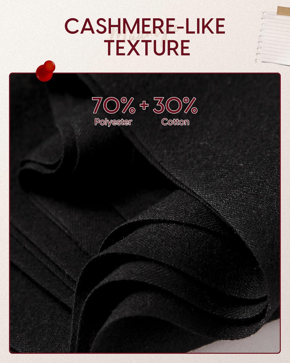 Pashmina Shawl Wrap Soft Cashmere Feel Blanket Scarf for Women, Wedding & Evening Wrap, Winter Warm Fashion Scarves - Image 5