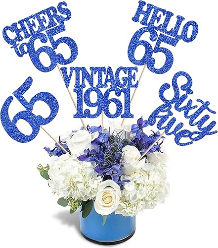 Miniatura 78 de 15 piezas de centro de mesa de feliz cumpleaños 13 palos oficiales para adolescentes vintage 2012 Hello 13 centros de mesa de flores palos saludos a