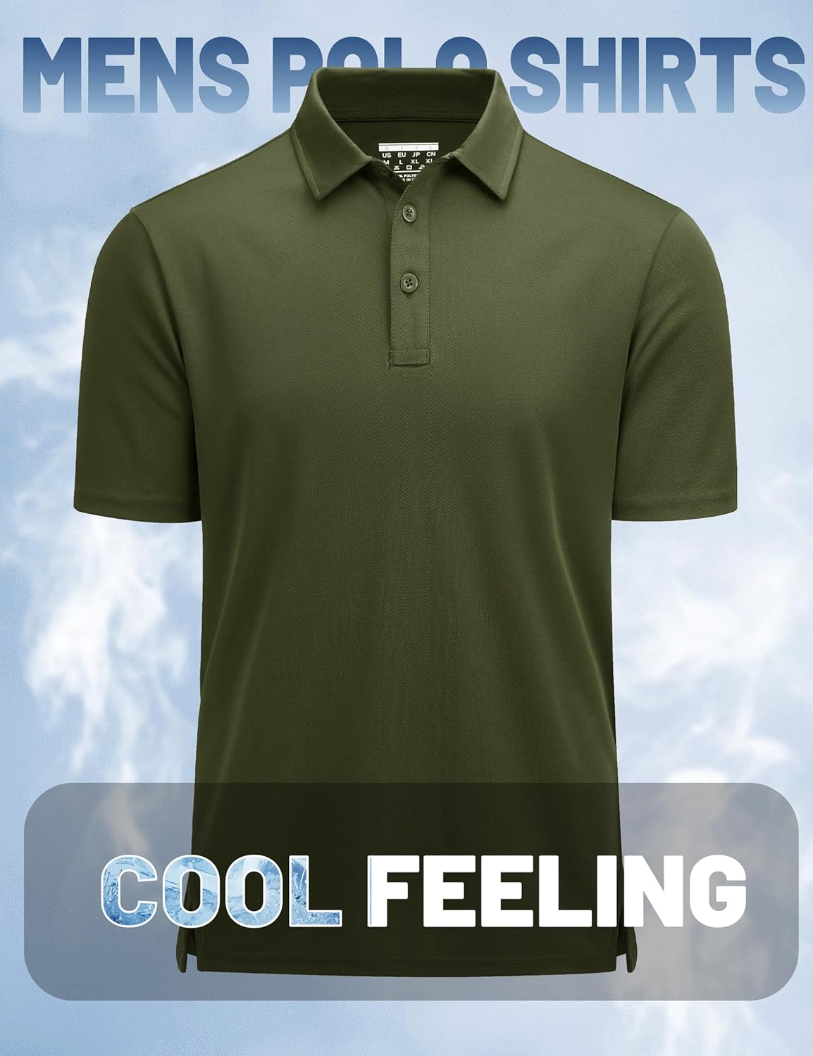 MAGCOMSEN Men's Polo Shirts Short Sleeve Golf Quick Dry Collared Moisture Wicking Athletic Performance Polos - Image 6