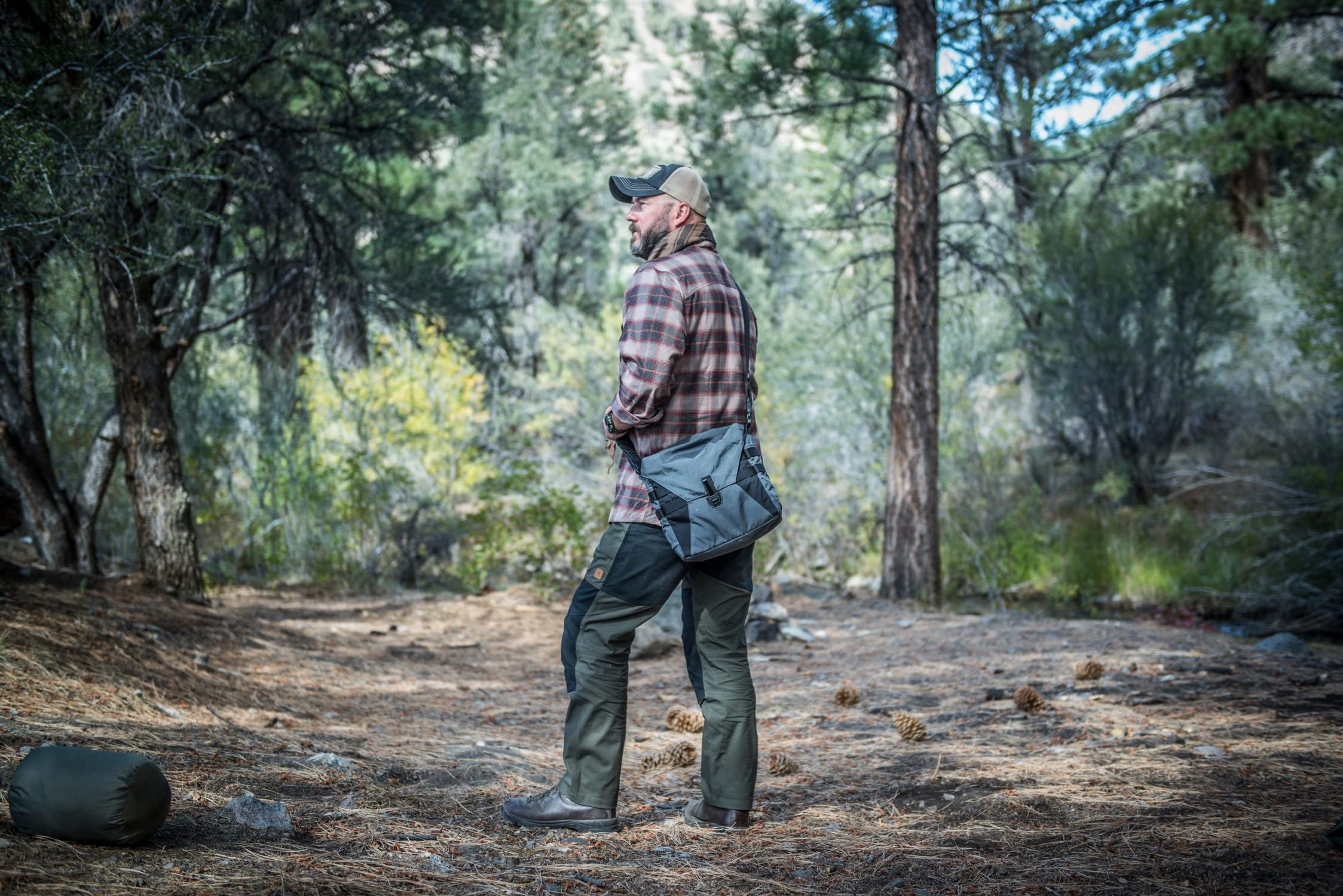 Helikon-Tex Bushcraft Haversack Bag Cordura Olive Green Black