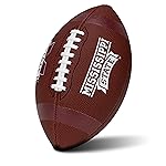 Franklin Sports Mississippi State Bulldogs Kids NCAA Youth Football - Official College Team Junior Footballs with Team Logos for Kids - Junior Size PVC Ball - Backyard + Tailgate Ball - 8.5