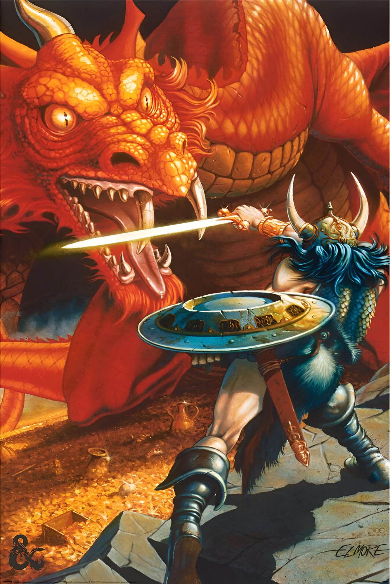 BUY ART FOR LESS Officially Licensed Dungeons & Dragons - Classic