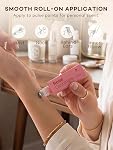 Purefittech Perfumes pour les femmes Roll on Rose Cashmere parfum huile parfum, longtemps lasting parfum pour les Femmes Eau De Parfum 0.34 Fl Oz/10ml, Fait en USA