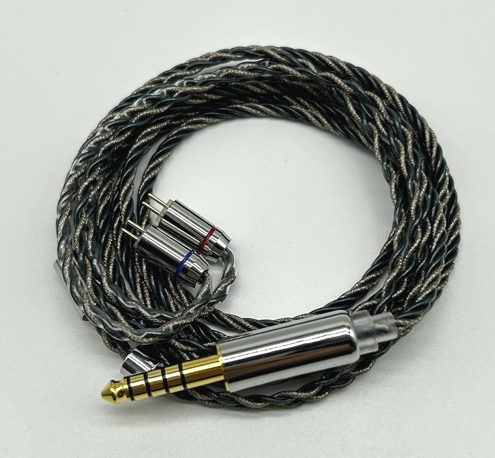 iviqQ 160 elf2 L字4.4mm 2pin リケーブル - イヤホン